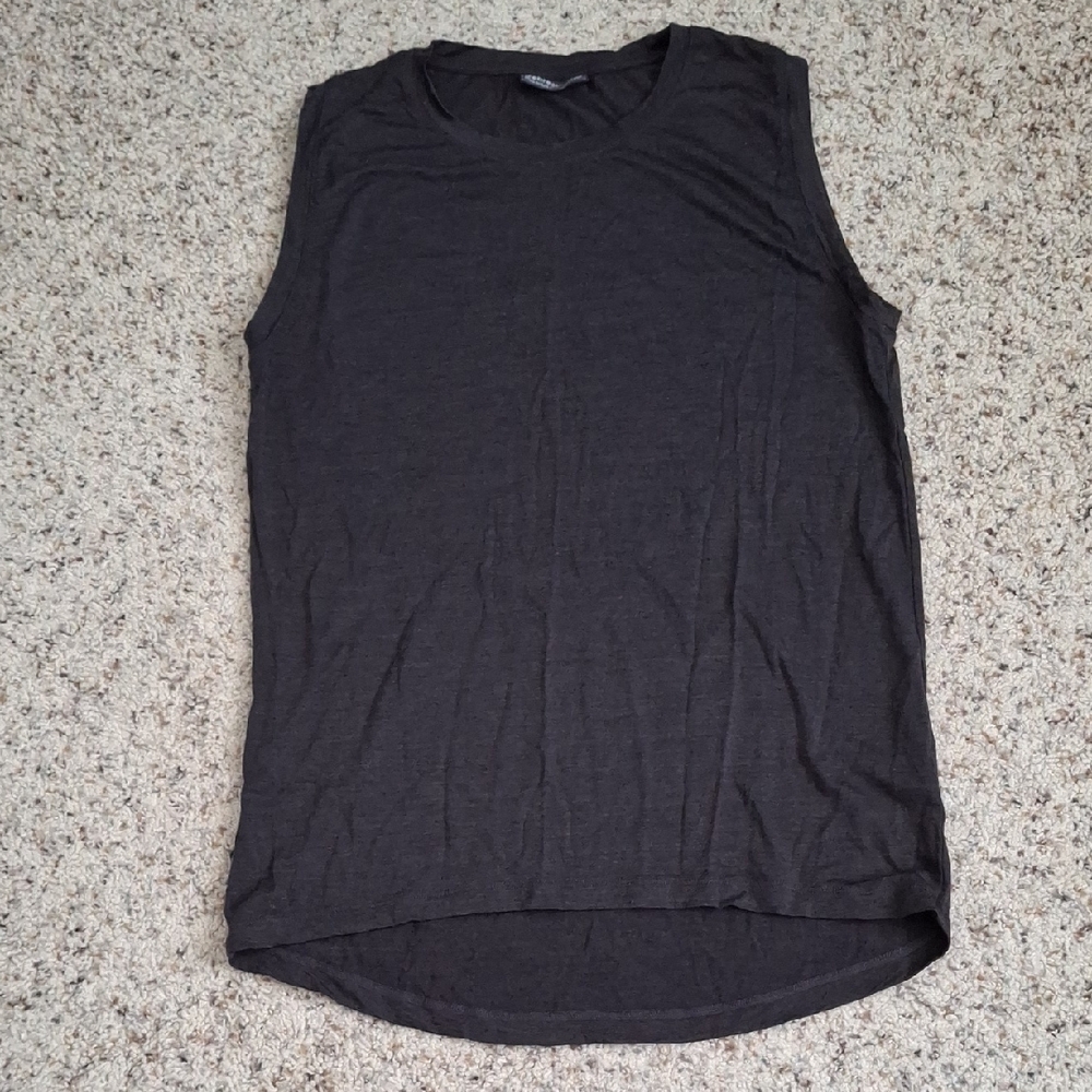 Icebreaker Charcoal grey tank size S